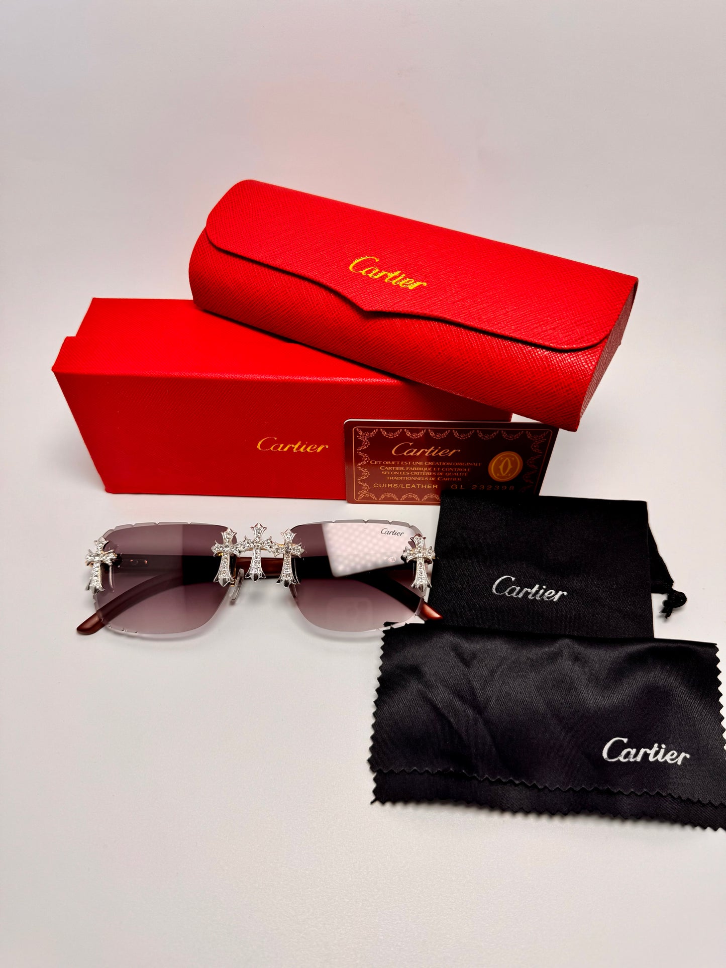 Gafas c4rtier tres cruces