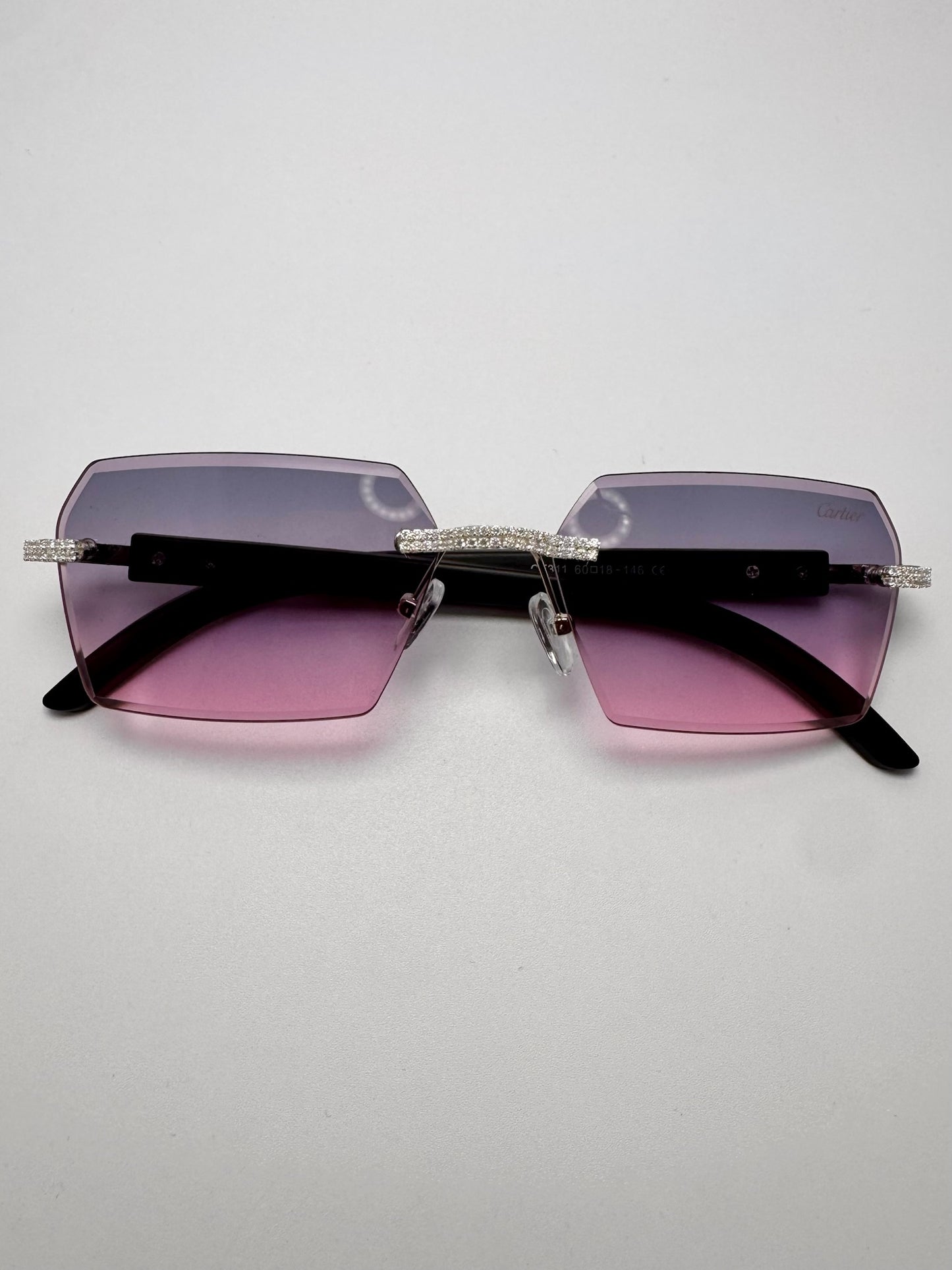 Gafas C4rtier diamantes