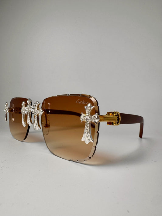Gafas c4rtier tres cruces