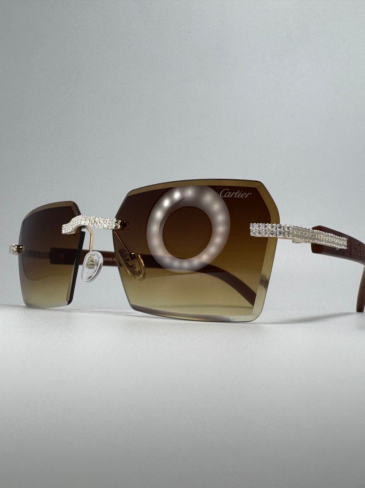 Gafas C4rtier diamantes