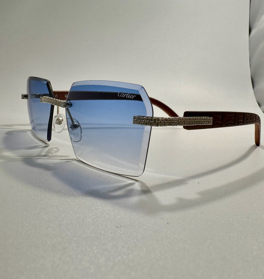 Gafas C4rtier diamantes